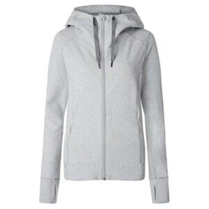 New w/Tag Lululemon Harmony Hoodie Light Gray RARE Sz 6